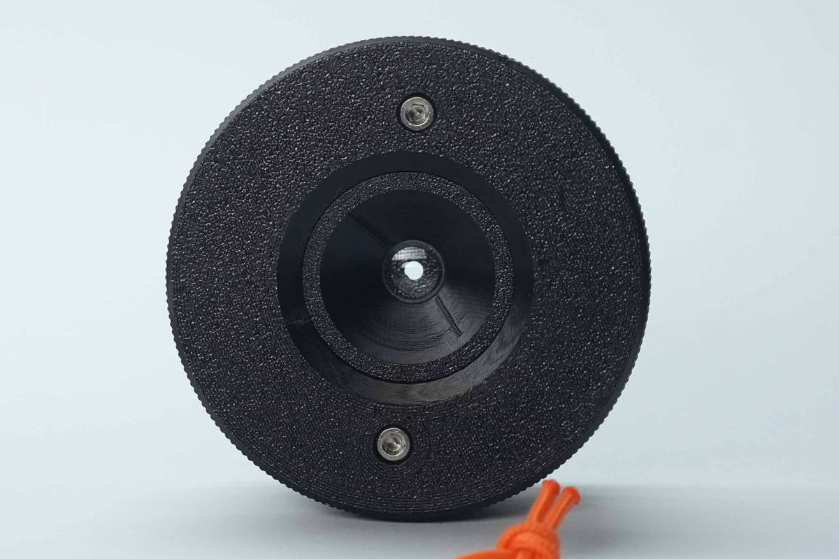 Additional close-up of scuff on Canon RF Everyday Lens